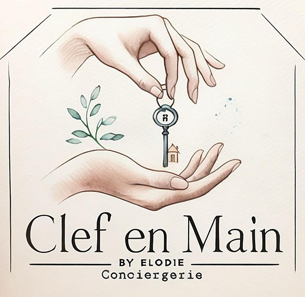 Logo Clef en Main By Elodie Logo Clef en Main By Elodie